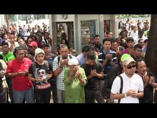 Berdoa Untuk Anwar Ibrahim Selepas Keputusan Mahkamah Di Putrajaya