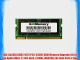 4GB [2x2GB] DDR2-667 (PC2-5300) RAM Memory Upgrade Kit for the Apple iMac 71 (20-inch 2.0GHz