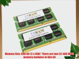 8GB DDR3 Memory RAM Kit (2 x 4GB) for HP - Compaq G72-b66US G72-b63NR