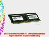 8GB 2X4GB Memory RAM for Dell PowerEdge R805 R300 T605 M805 M905 240pin PC2-5300 667MHz DDR2