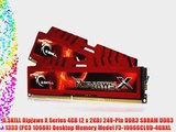 G.SKILL Ripjaws X Series 4GB (2 x 2GB) 240-Pin DDR3 SDRAM DDR3 1333 (PC3 10666) Desktop Memory