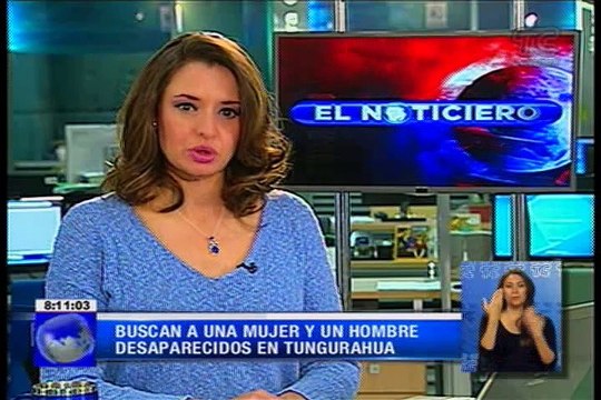 Buscan a una mujer y un hombre desaparecidos en Tungurahua