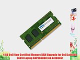 4 GB Dell New Certified Memory RAM Upgrade for Dell Latitude E4310 Laptop SNPX830DC/4G A4100451