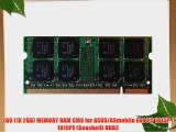 2GB (1X 2GB) MEMORY RAM CMS for ASUS/ASmobile Eee PC 1015P / 1015PE (Seashell) DDR2