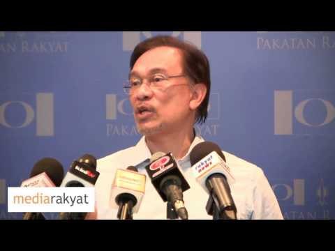 Anwar Ibrahim: Penyingkiran Azmin Ali Daripada PKNS Tak Sah