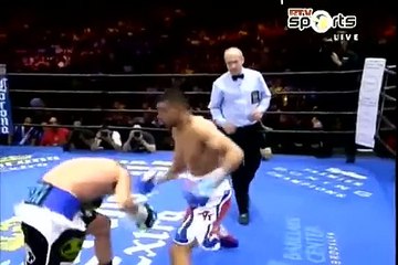 Amir Khan outpointed Chris Algieri after 12 exciting rounds.