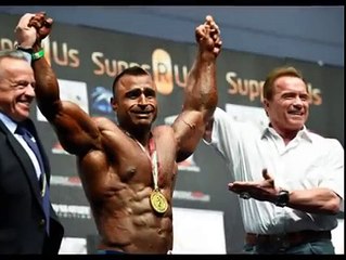 ATIF ANWAR AHMED WON THE ARNOLD CLASSIC AUSTRALIA OVERALL BODYBUILDING.