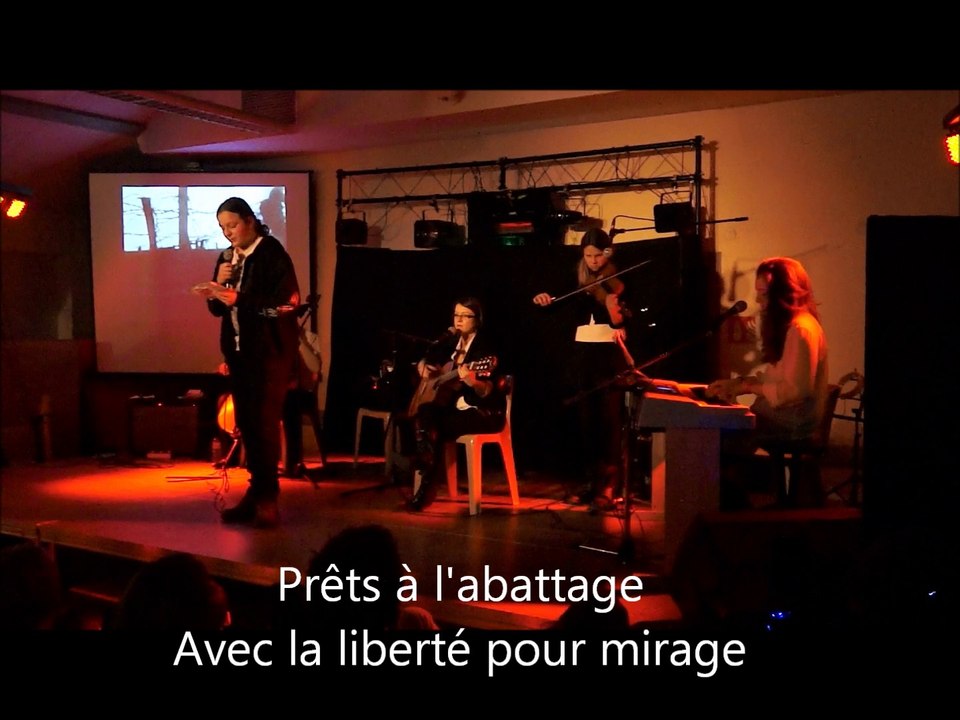 Spectacle slam-musique-danse et vidéo-commémoration 1ère guerre mondiale