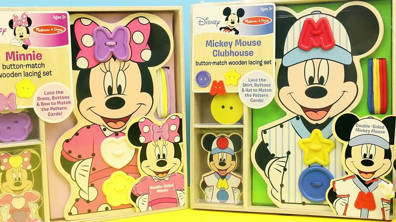 Mickey Mouse and Minnie Mouse Play the Mickey Mouse Clubhouse Surprise Slides Board Game