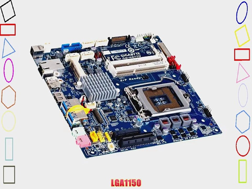 Gigabyte LGA 1150 Intel H87 SO-DIMM Memory slots UEFI DualBIOS Mini ITX DDR3 1600 Motherboard