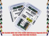 4GB [2x2GB] DDR2-667 (PC2-5300) RAM Memory Upgrade Kit for the Sony VAIO VGN VGN-FZ240E/B (Genuine