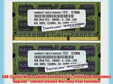 8GB (2X4GB) Memory RAM for HP G PC-G62-340US Laptop Memory Upgrade - Limited Lifetime Warranty