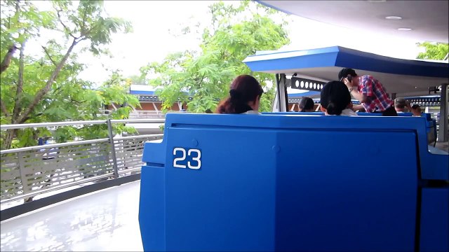 TTA PeopleMover Mounted POV - Magic Kingdom - Walt Disney World