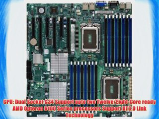 Supermicro H8DGI-F Motherboard - Extended Atx - Amd SR5690 Amd SP5100 - Socket G34 - DDR3 Sdram