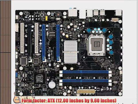 Intel DX38BT Extreme Series X38 ATX DDR3 1333 3xPCIe 2.0x16 1333MHz FSB LGA775 Desktop Board