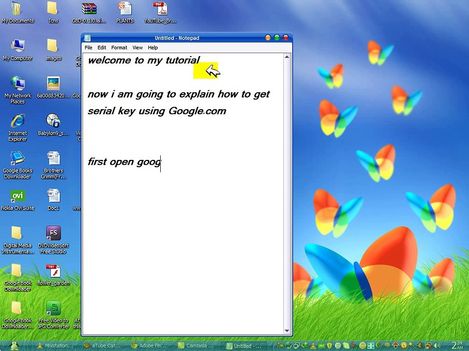 Get Serial Key of any software with Google