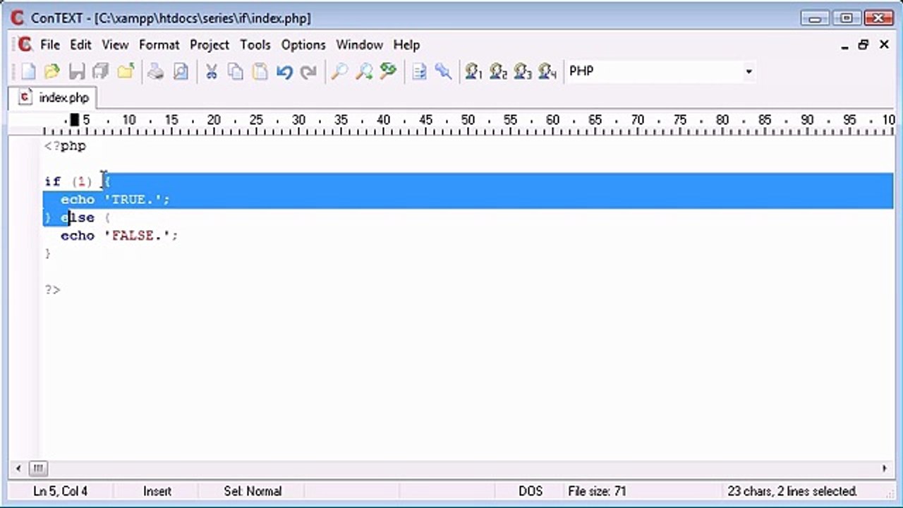 Beginner PHP Tutorial - 18 - if _ if else Statement_‏_1