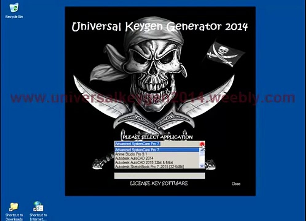 Universal keygen generator 2014