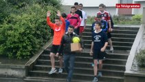 Saint-Brieuc. Jocelyn Gourvennec assiste à la finale du tournoi de foot au collège Anatole Le Braz