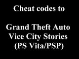 GTA Vice city stories cheat codes PSPPS Vita