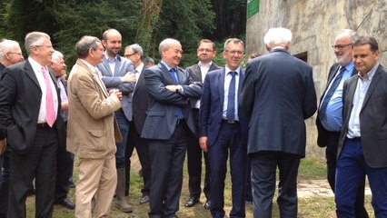 Les élus régionaux visitent le Moulin-Blanc