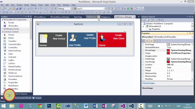 C# Create Custom Control for your Professional layouts In Urdu (Video 2)
