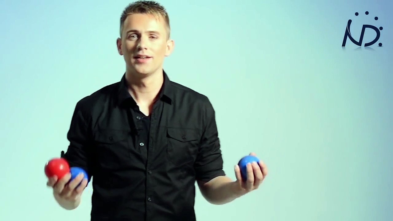 Learn how to Juggle 3 balls, easy tutorial