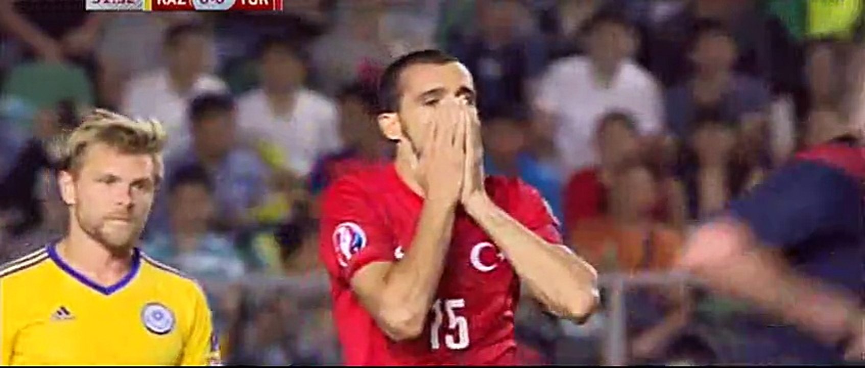 1st Half - Kazakhstan vs Turkey - 12-06-2015 Euro - Qualification