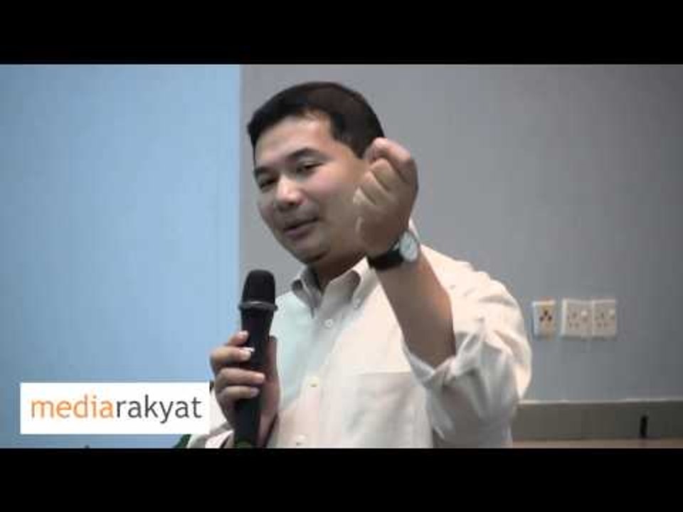 (Pelajar Q&A) Rafizi Ramli: How To Get Involved With Activism?