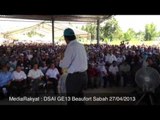 Newsflash: Anwar Ibrahim At Beaufort Sabah