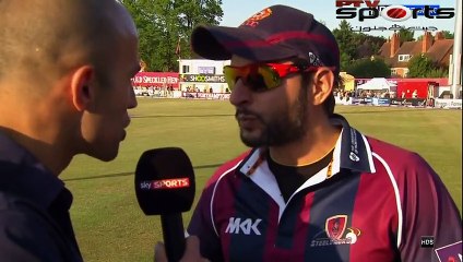 shahid afridi Latest interview England county
