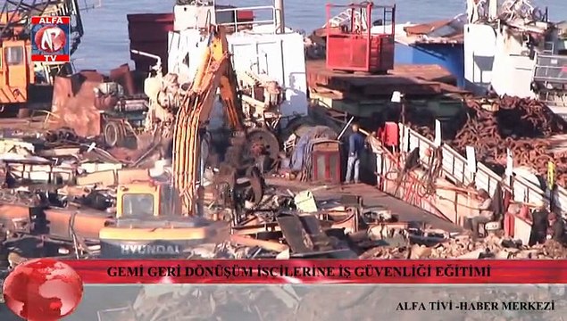 Gemi Geri Dönüşüm İşçilerine İş Güvenliği Eğitimi