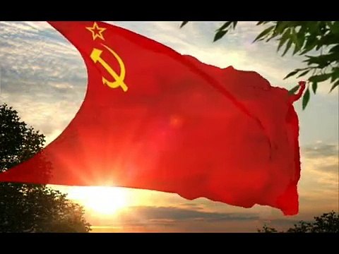 Flag and antem of Soviet Union / Флаг и гимн СССР