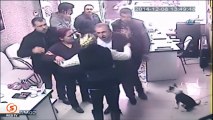 İzmir'de 5 erkek 1 kadını dövdü kamera kaydetti