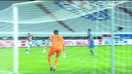 Buffon penalty save _ Croatia -  Italy  12.06.2015 HD