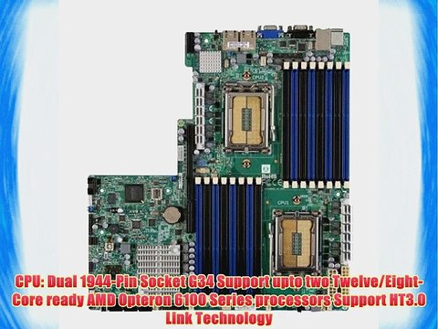 Supermicro H8DGU-F Dual AMD Opteron MotherBoard