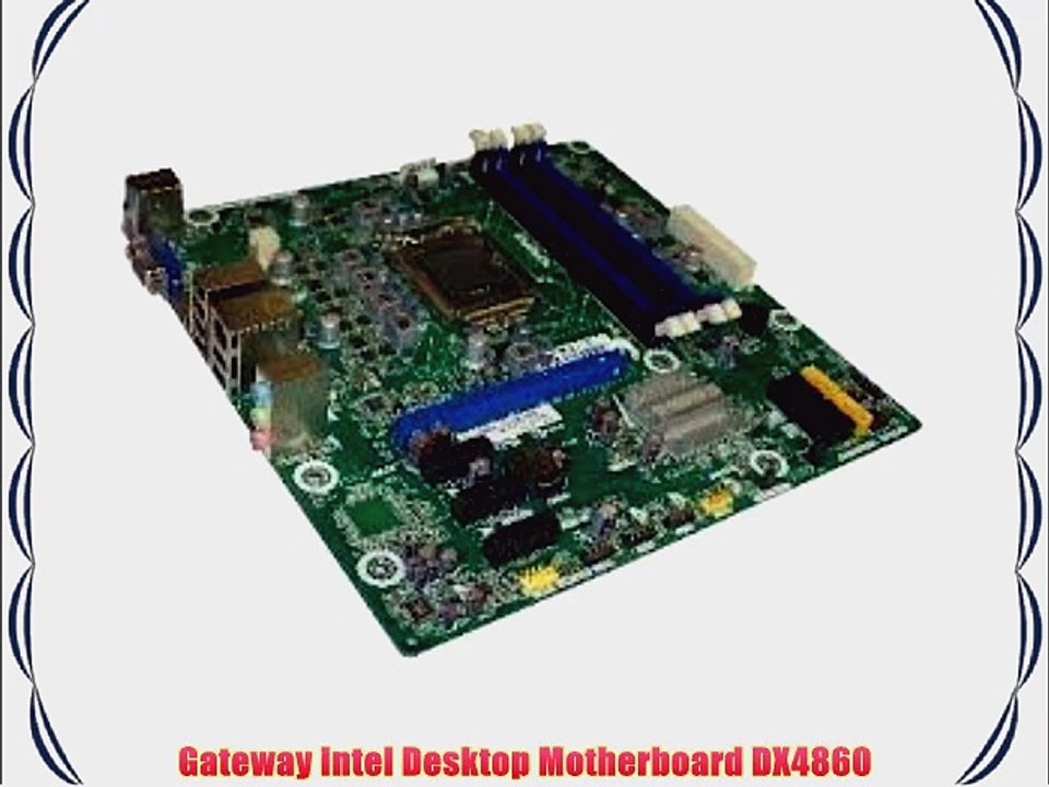 MB.GCC0P.001 Gateway Intel Desktop Motherboard DX4860 s1156 IPISB-VR Rev: 1.01