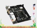 MSI Z87I LGA1150 Intel Z87 SATA 6Gb/s USB 3.0 1 PCI-E x16 3.0 Mini ITX Motherboard
