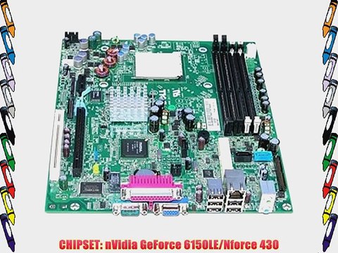 Genuine Dell MotherBoard For Dell OptiPlex 740 Desktop Systems nVidia Chipset: GeForce 6150LE/Nforce