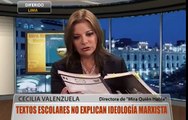 Textos escolares no explican ideología marxista