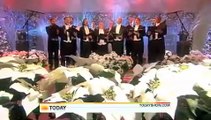 Chanticleer on The Today Show 12/4/2009 Hark! The Herald Angels Sing --with Lyrics
