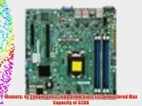 Supermicro Micro ATX DDR3 1600 LGA 1150 Motherboards X10SLM -LN4F-O