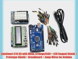 SainSmart C18 Kit with MEGA ATmega2560   LCD Keypad Shield   Prototype Shield   Breadboard