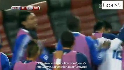 Ben Haim T. Goal Bosnia and Herzegovina 0 - 1 Israel EURO 2016 Qualifying 12-6-2015