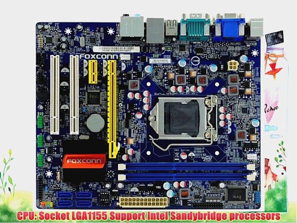 Foxconn H61MX LGA1155 Intel H61 DDR3 A