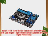ASUS H61M-A/USB3 uATX DDR3 2200 LGA 1155 Motherboards