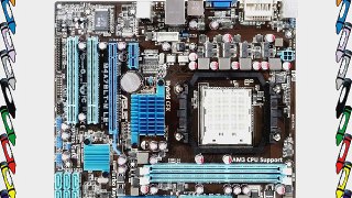 ASUS AMD Socket AM3 760G/SB710 (780L) Ultra ATX DDR3 1066 Motherboard Supports Dual Channel