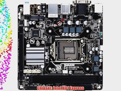 Gigabyte Intel H81 Mini ITX DDR3 1600 LGA 1150 Motherboard GA-H81N