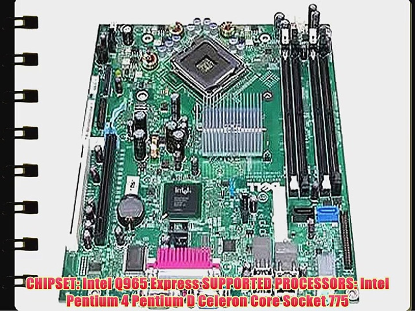 Dell Optiplex 745 Mini Tower Main System Motherboard (TY565 KW626 RF703  HR330) - video Dailymotion
