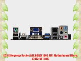 ECS Elitegroup Socket ATX DDR3 1800 FM1 Motherboard Micro A75F2-M (1.0A)